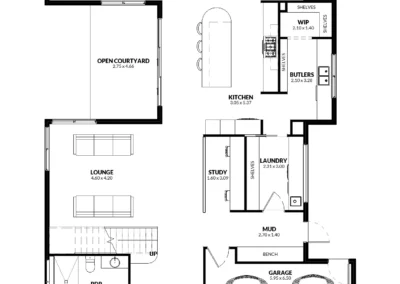 FLOOR PLAN LOWER